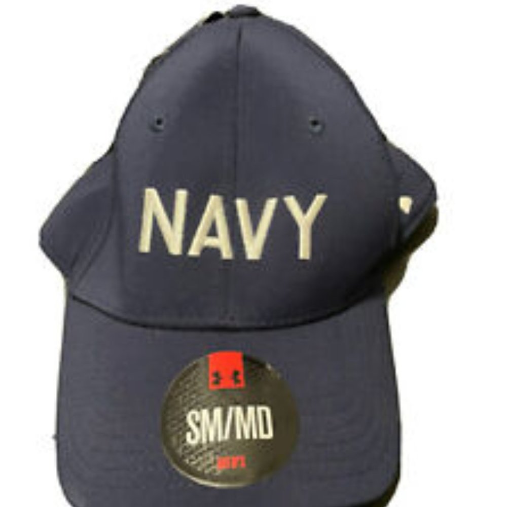 NWT Small Under Armour US NAVY Damn the Torpedoes HAT
